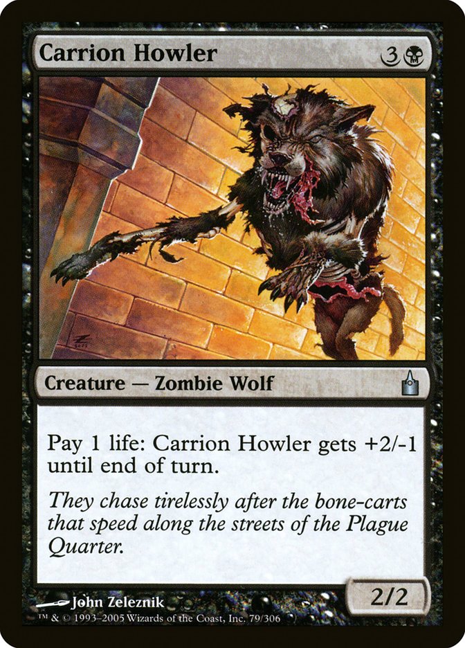 Carrion Howler [Ravnica: City of Guilds] | Dumpster Cat Games