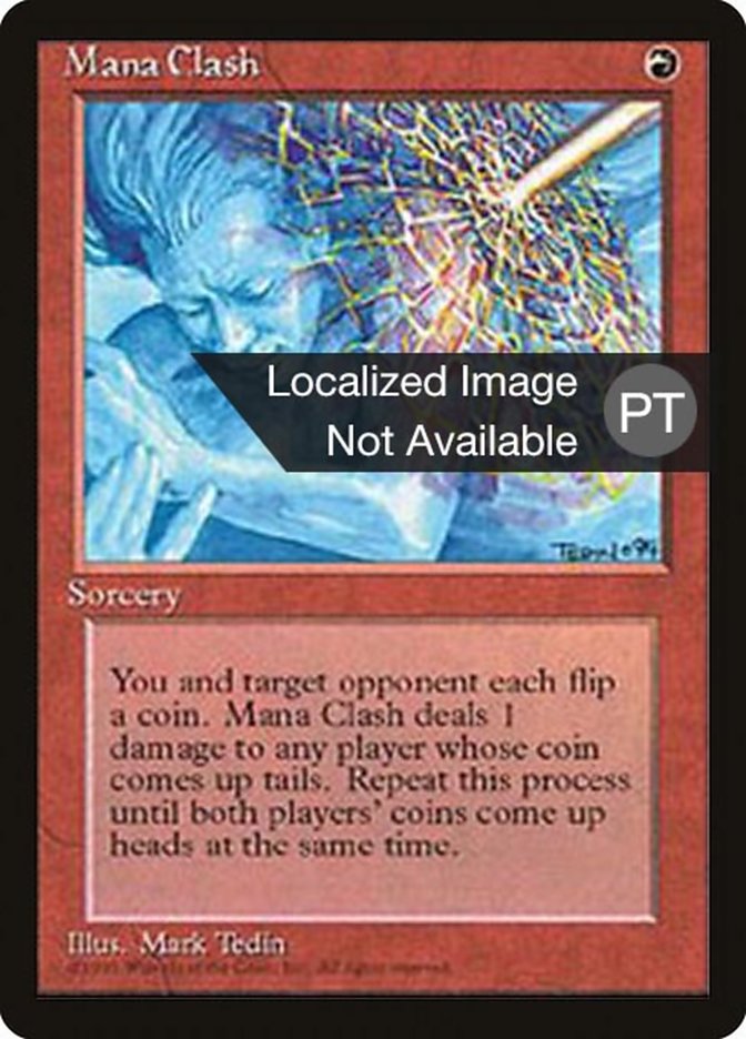 Mana Clash [Fourth Edition (Foreign Black Border)] | Dumpster Cat Games