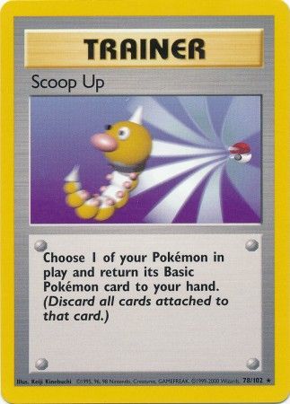 Scoop Up (78/102) [Base Set Unlimited] | Dumpster Cat Games