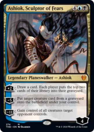 Ashiok, Sculptor of Fears [Theros Beyond Death] | Dumpster Cat Games