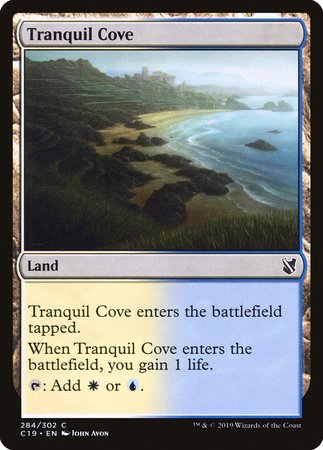 Tranquil Cove [Commander 2019] | Dumpster Cat Games