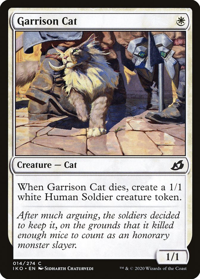 Garrison Cat [Ikoria: Lair of Behemoths] | Dumpster Cat Games