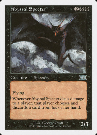 Abyssal Specter [Classic Sixth Edition] | Dumpster Cat Games