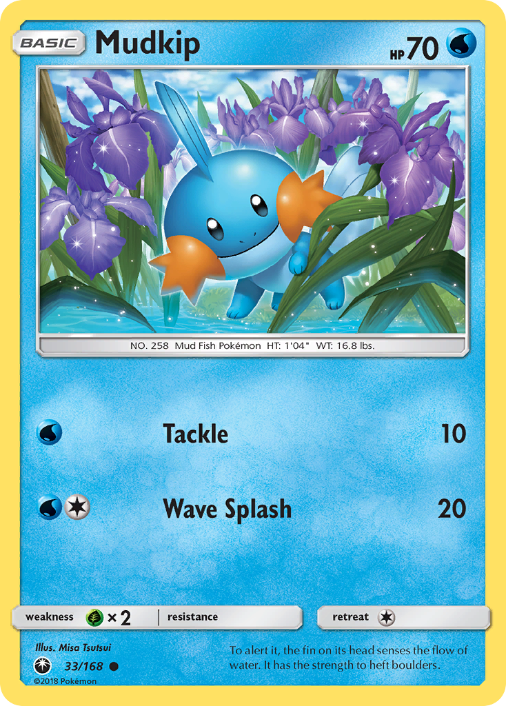 Mudkip (33/168) [Sun & Moon: Celestial Storm] | Dumpster Cat Games