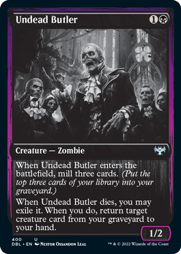 Undead Butler [Innistrad: Double Feature] | Dumpster Cat Games