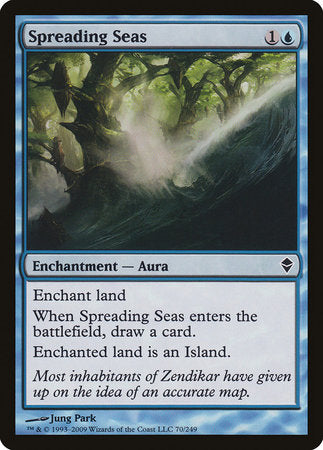 Spreading Seas [Zendikar] | Dumpster Cat Games