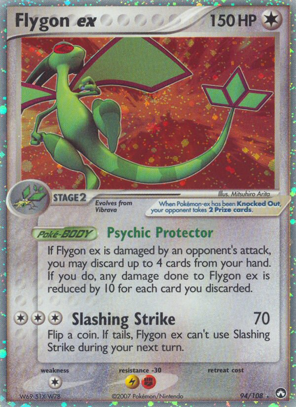 Flygon ex (94/108) [EX: Power Keepers] | Dumpster Cat Games