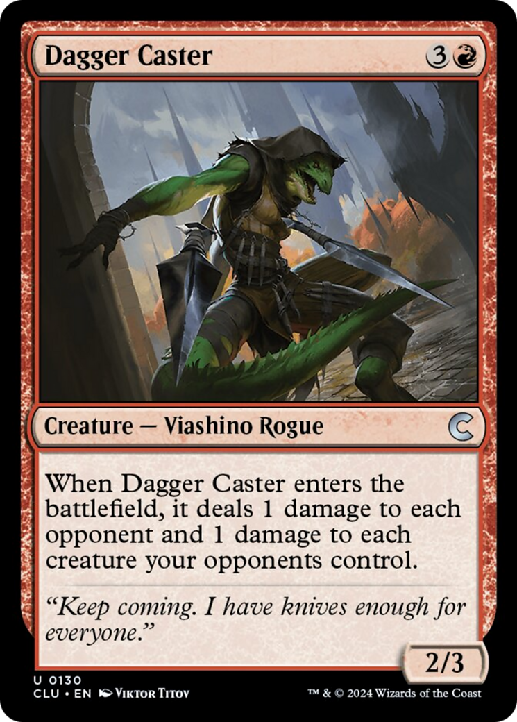 Dagger Caster [Ravnica: Clue Edition] | Dumpster Cat Games