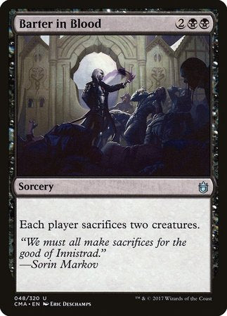Barter in Blood [Commander Anthology] | Dumpster Cat Games