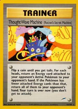 Thought Wave Machine (96/105) (Rocket's Secret Machine) [Neo Destiny Unlimited] | Dumpster Cat Games