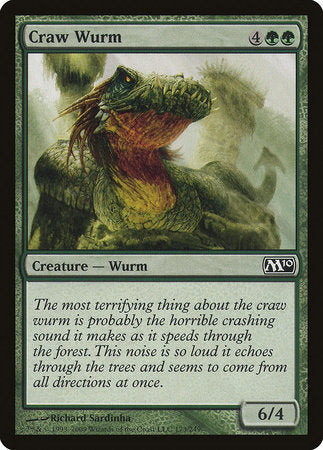 Craw Wurm [Magic 2010] | Dumpster Cat Games