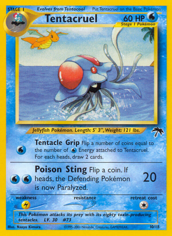 Tentacruel (10/18) [Southern Islands] | Dumpster Cat Games