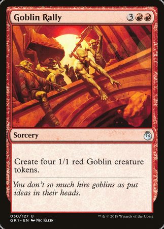 Goblin Rally [GRN Guild Kit] | Dumpster Cat Games