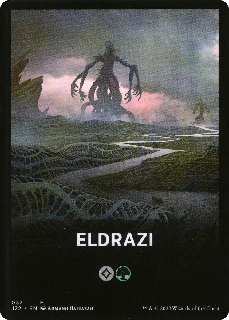 Eldrazi Theme Card [Jumpstart 2022 Front Cards] | Dumpster Cat Games