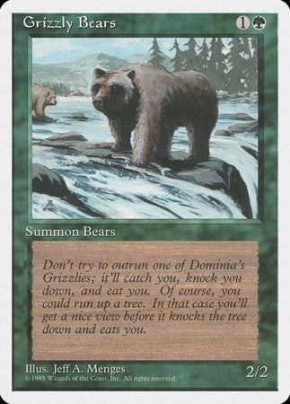 Grizzly Bears [Fourth Edition] | Dumpster Cat Games