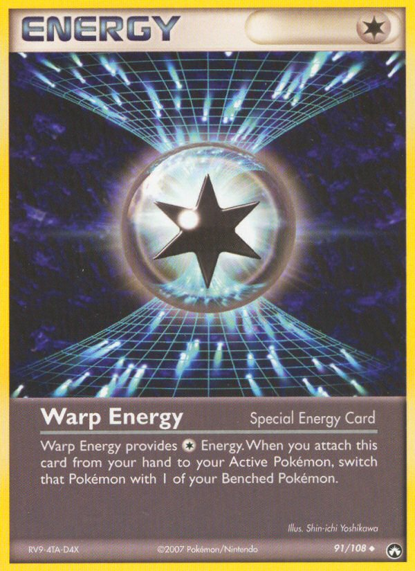 Warp Energy (91/108) [EX: Power Keepers] | Dumpster Cat Games