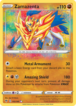 Zamazenta (102/185) [Sword & Shield: Vivid Voltage] | Dumpster Cat Games