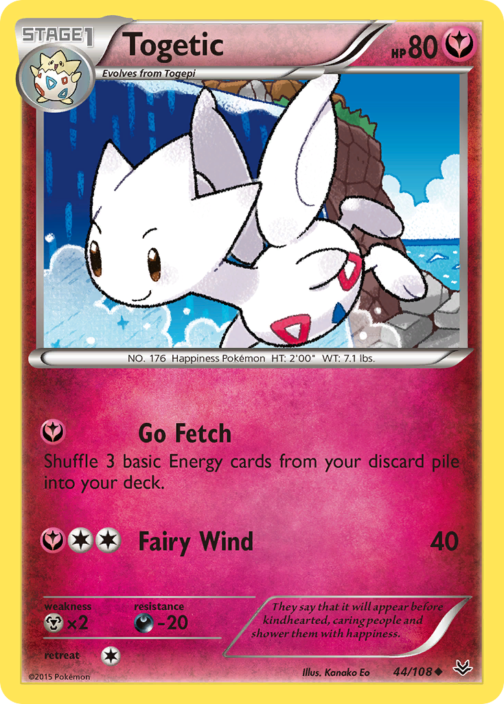 Togetic (44/108) [XY: Roaring Skies] | Dumpster Cat Games