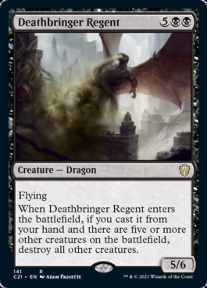 Deathbringer Regent [Commander 2021] | Dumpster Cat Games