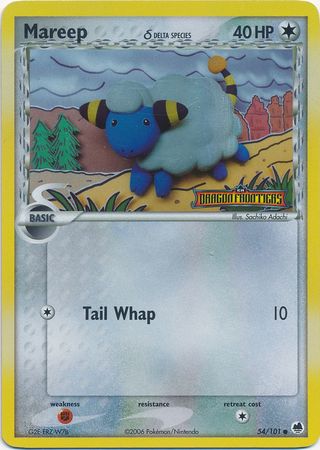 Mareep (54/101) (Delta Species) (Stamped) [EX: Dragon Frontiers] | Dumpster Cat Games