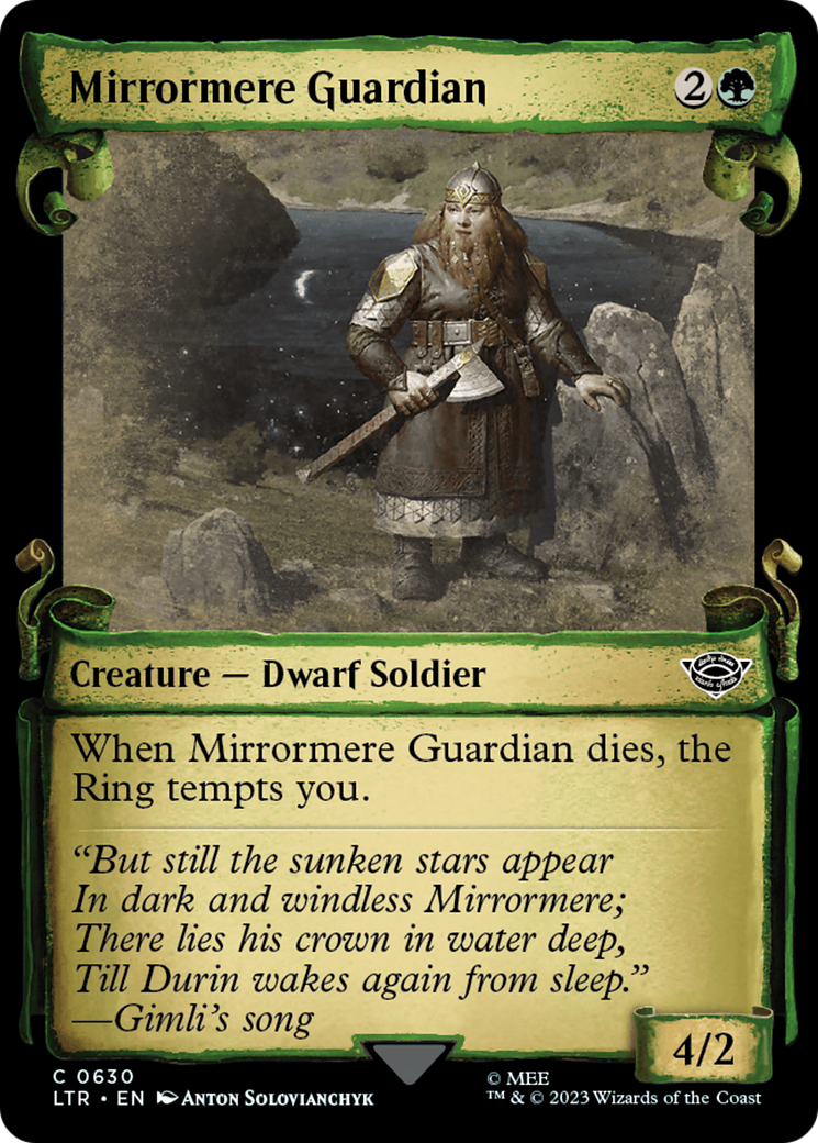 Mirrormere Guardian [The Lord of the Rings: Tales of Middle-Earth Showcase Scrolls] | Dumpster Cat Games