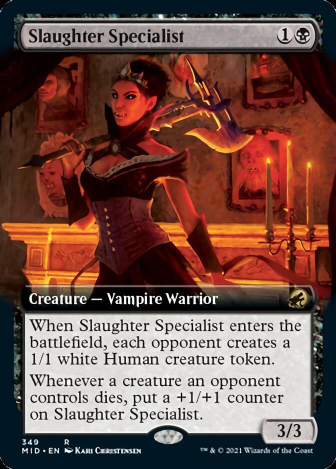 Slaughter Specialist (Extended) [Innistrad: Midnight Hunt] | Dumpster Cat Games