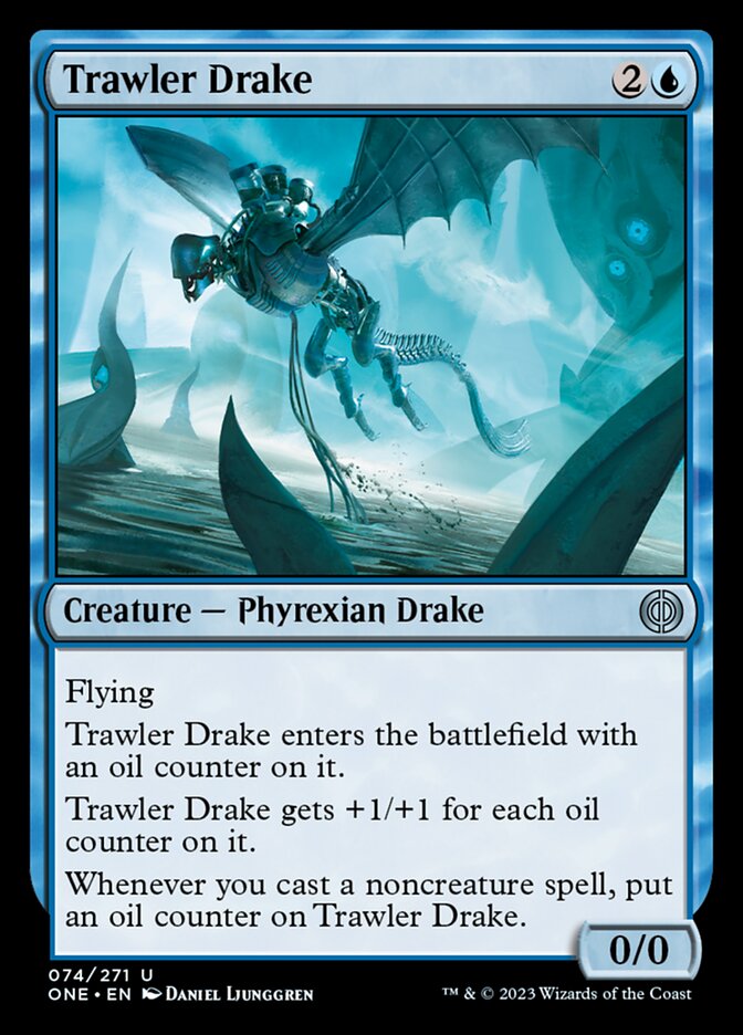 Trawler Drake [Phyrexia: All Will Be One] | Dumpster Cat Games