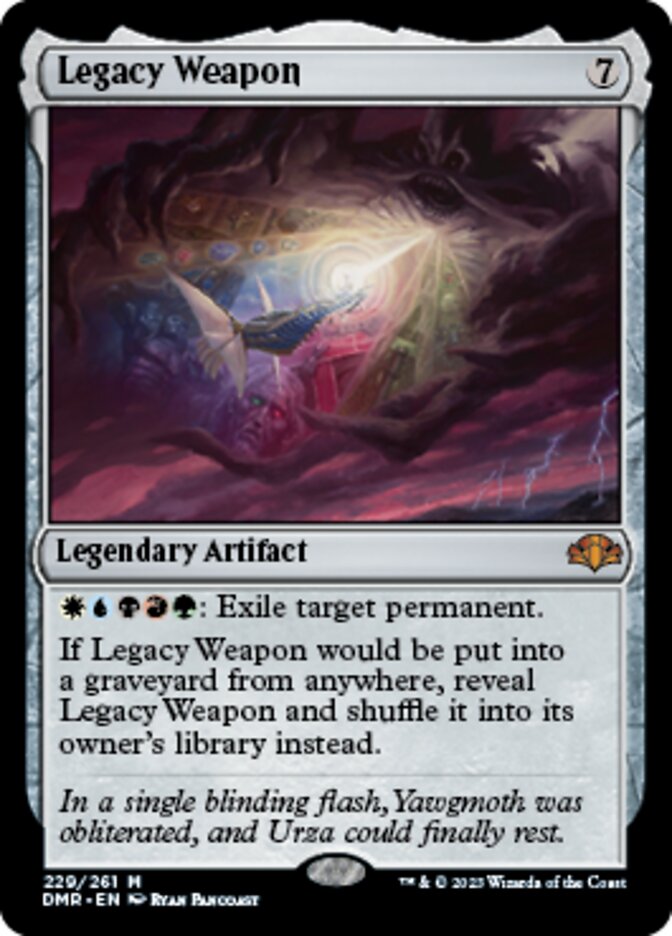 Legacy Weapon [Dominaria Remastered] | Dumpster Cat Games