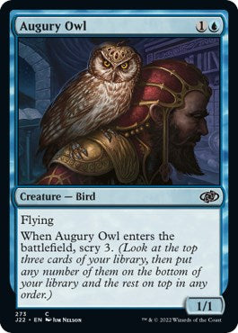 Augury Owl [Jumpstart 2022] | Dumpster Cat Games