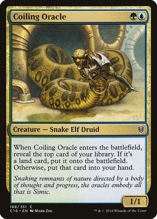 Coiling Oracle [Commander 2016] | Dumpster Cat Games