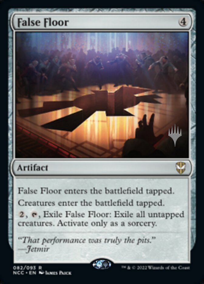 False Floor (Promo Pack) [Streets of New Capenna Commander Promos] | Dumpster Cat Games