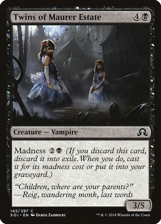 Twins of Maurer Estate [Shadows over Innistrad] | Dumpster Cat Games