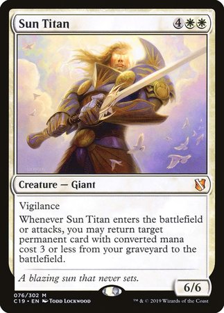 Sun Titan [Commander 2019] | Dumpster Cat Games