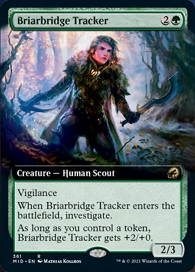 Briarbridge Tracker (Extended) [Innistrad: Midnight Hunt] | Dumpster Cat Games