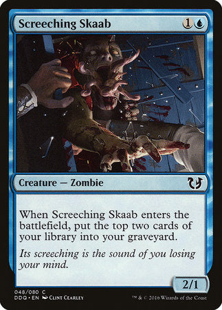 Screeching Skaab [Duel Decks: Blessed vs. Cursed] | Dumpster Cat Games