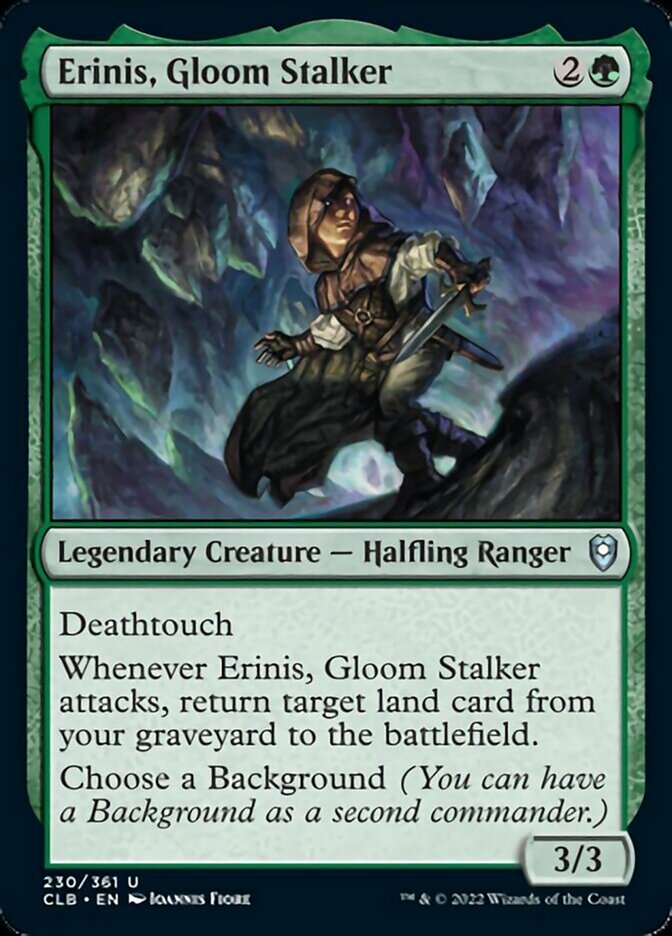 Erinis, Gloom Stalker [Commander Legends: Battle for Baldur's Gate] | Dumpster Cat Games