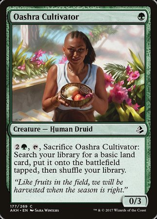 Oashra Cultivator [Amonkhet] | Dumpster Cat Games