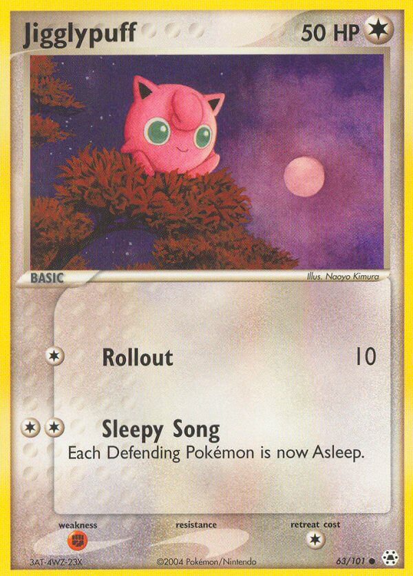 Jigglypuff (63/101) [EX: Battle Stadium] | Dumpster Cat Games