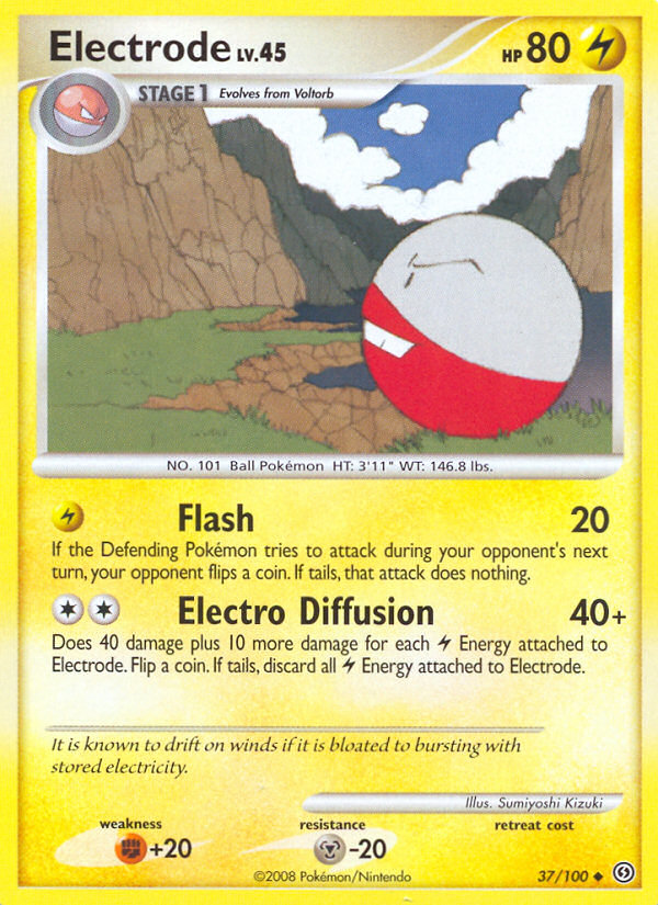 Electrode (37/100) [Diamond & Pearl: Stormfront] | Dumpster Cat Games