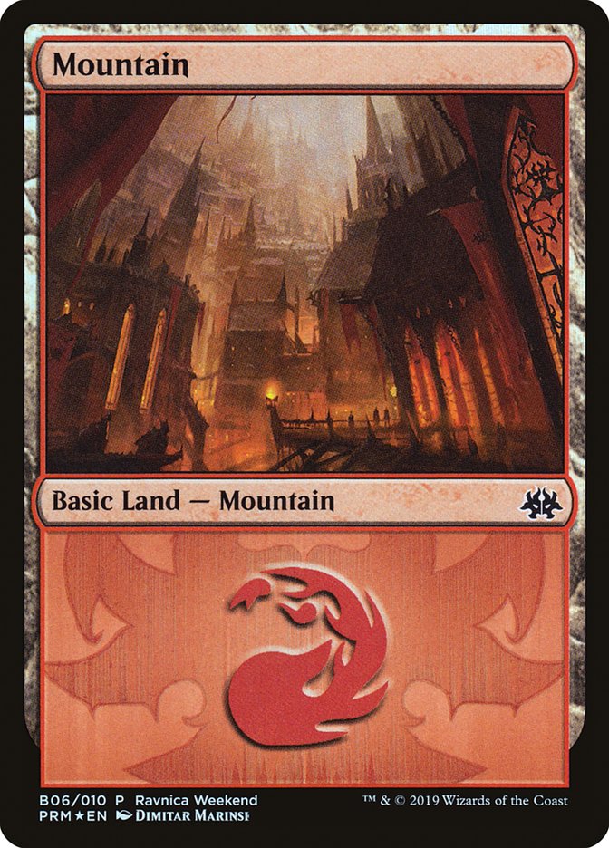 Mountain (B06) [Ravnica Allegiance Guild Kit] | Dumpster Cat Games