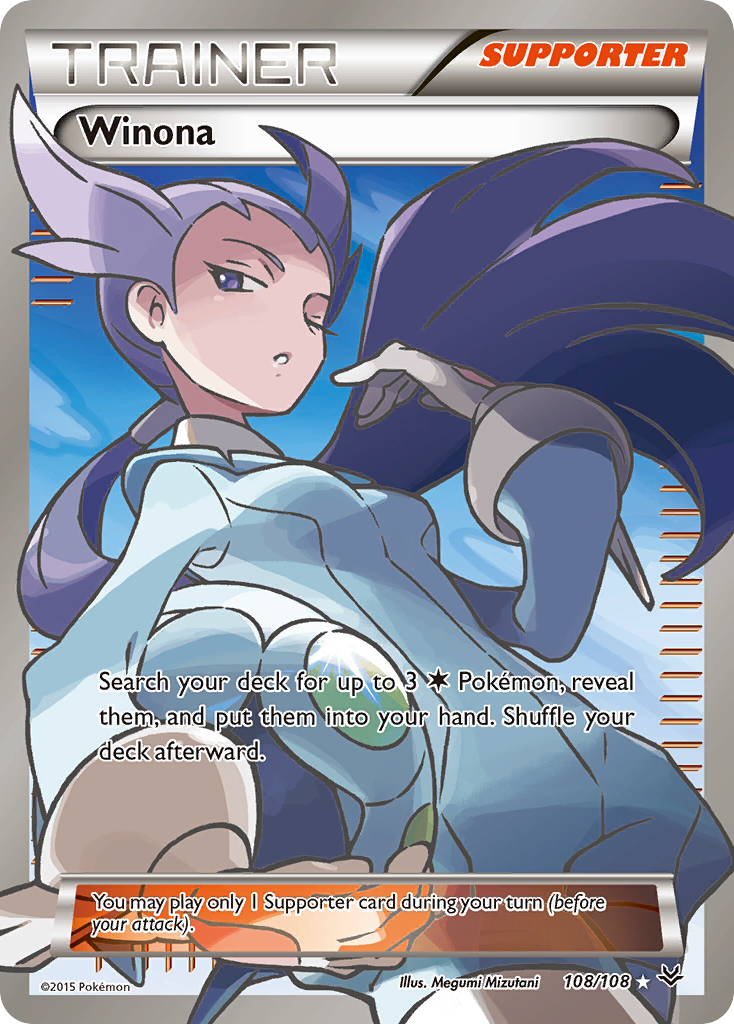 Winona (108/108) [XY: Roaring Skies] | Dumpster Cat Games