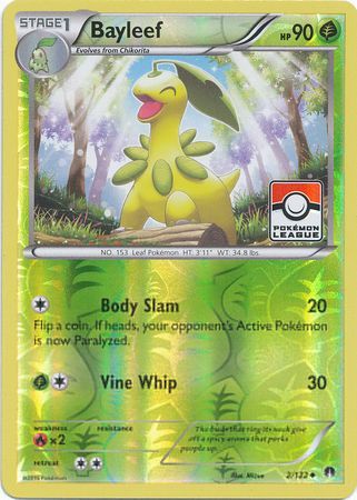 Bayleef (2/122) (League Promo) [XY: BREAKpoint] | Dumpster Cat Games