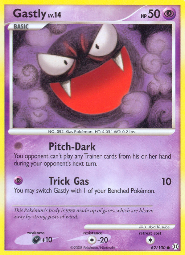 Gastly (62/100) [Diamond & Pearl: Stormfront] | Dumpster Cat Games