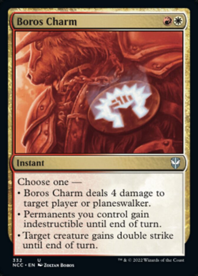 Boros Charm [Streets of New Capenna Commander] | Dumpster Cat Games