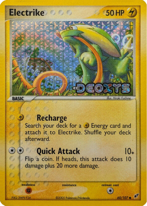 Electrike (60/107) (Stamped) [EX: Deoxys] | Dumpster Cat Games