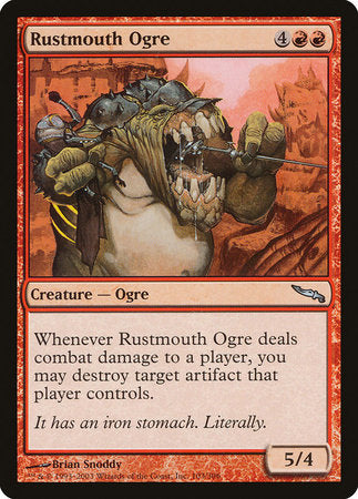 Rustmouth Ogre [Mirrodin] | Dumpster Cat Games