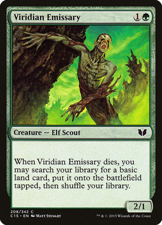 Viridian Emissary [Commander 2015] | Dumpster Cat Games