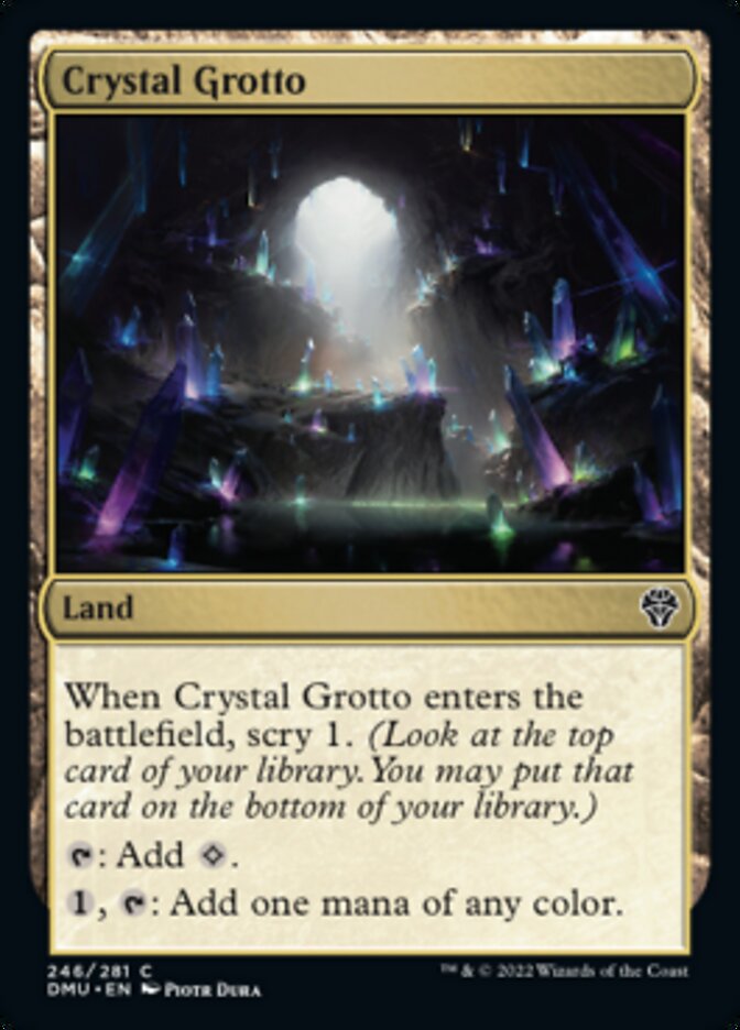 Crystal Grotto [Dominaria United] | Dumpster Cat Games