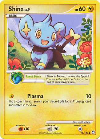 Shinx (98/123) [Countdown Calendar Promos] | Dumpster Cat Games