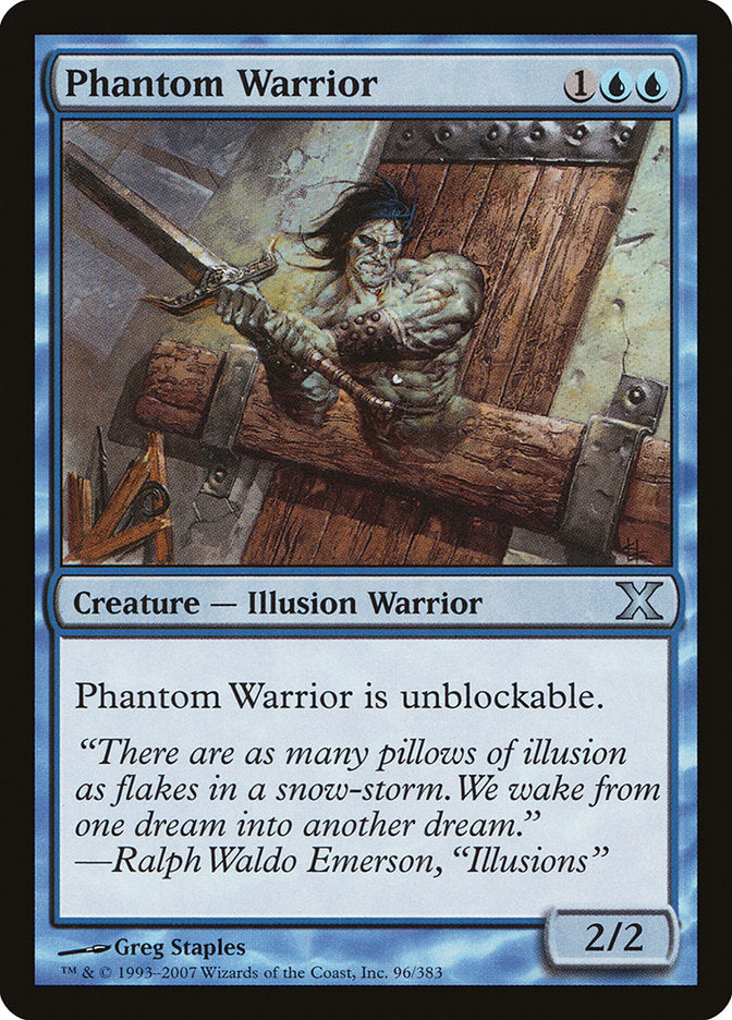 Phantom Warrior [Tenth Edition] | Dumpster Cat Games